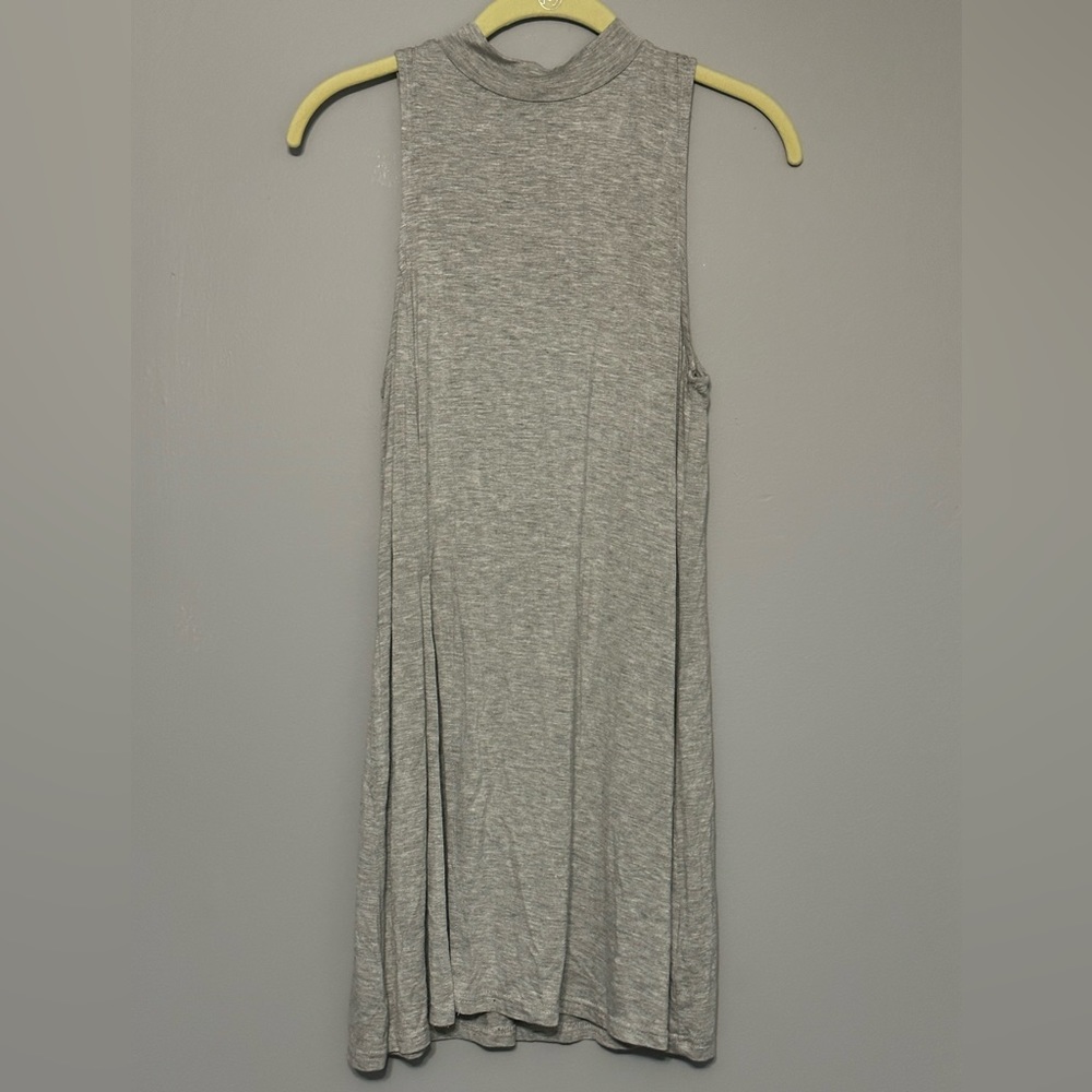 Ruby & Jenna sleeveless slit front tank
